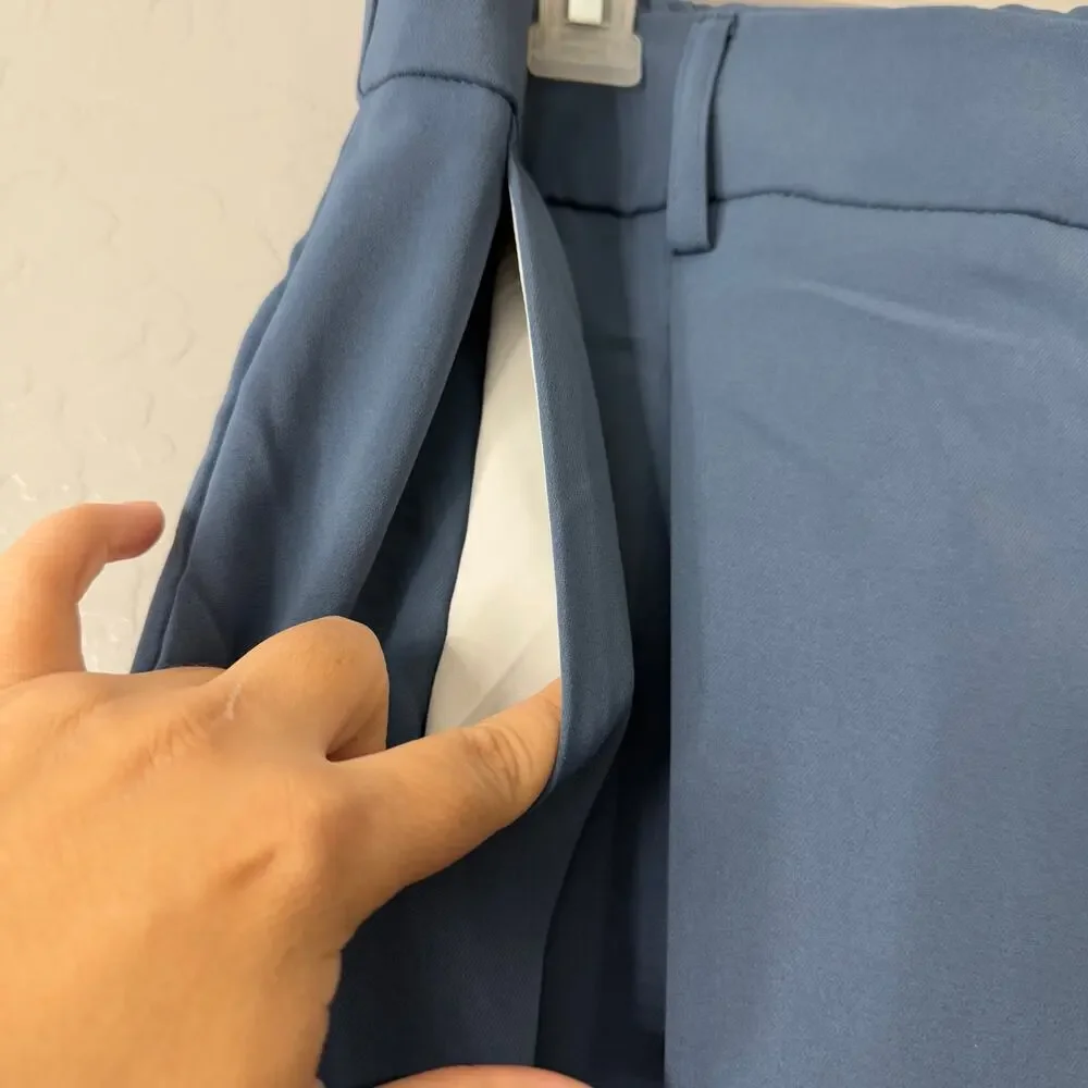 Halara High Waisted Pocket Solid Work Tapered Pants, XL